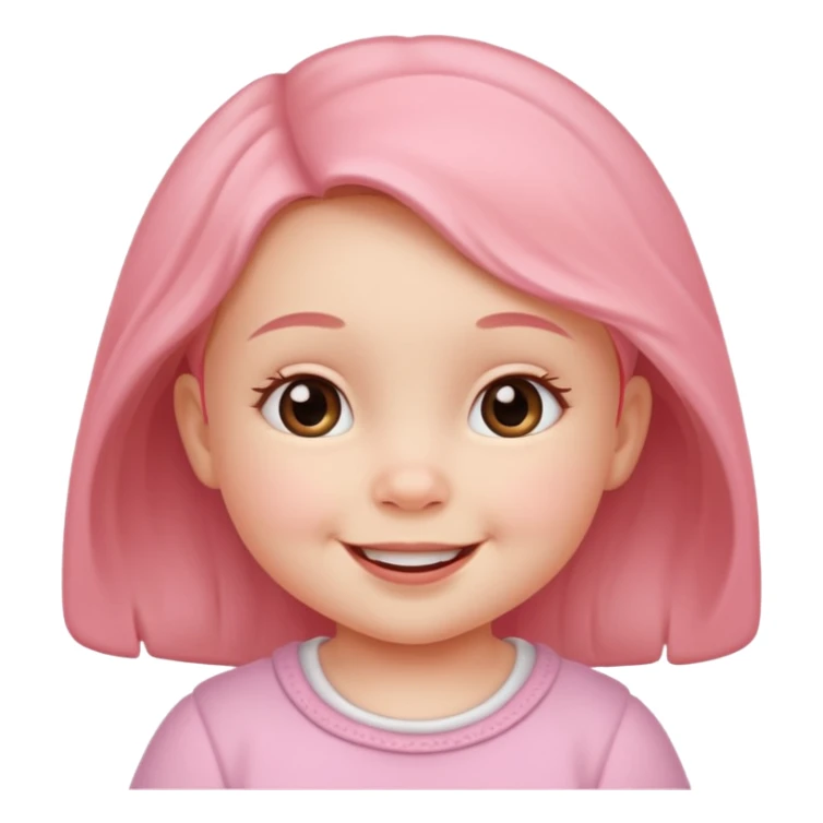 little baby girl sticker