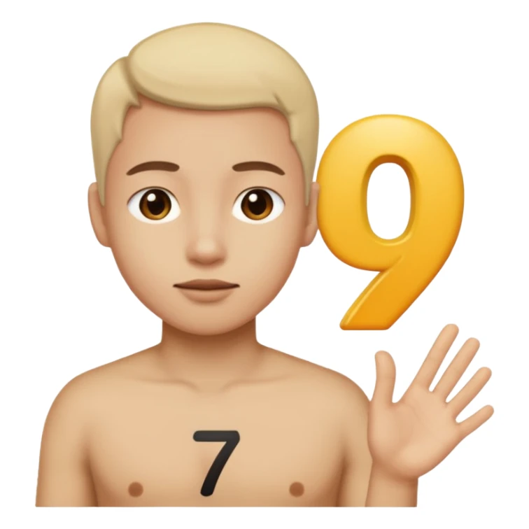 A personas with 6 and 7 sticker