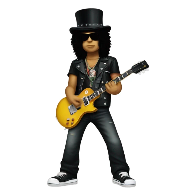 slash from guns n’ roses sticker