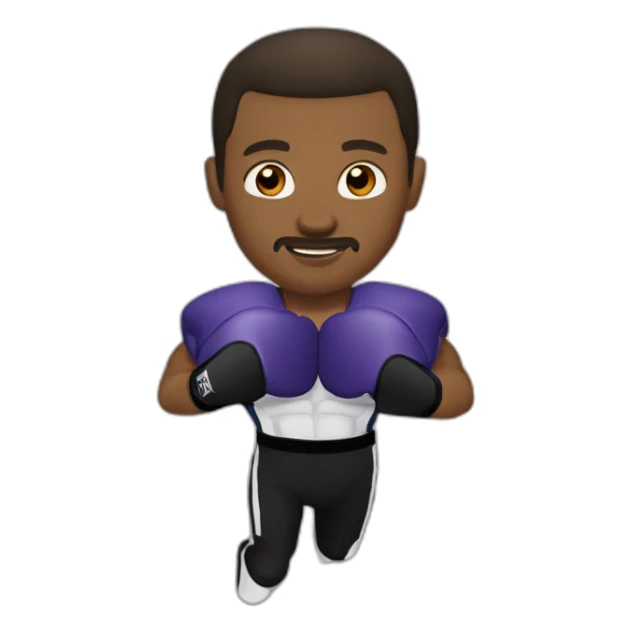 Adonis Creed qui ne comprends pas quelque chose et se tape la tête  sticker