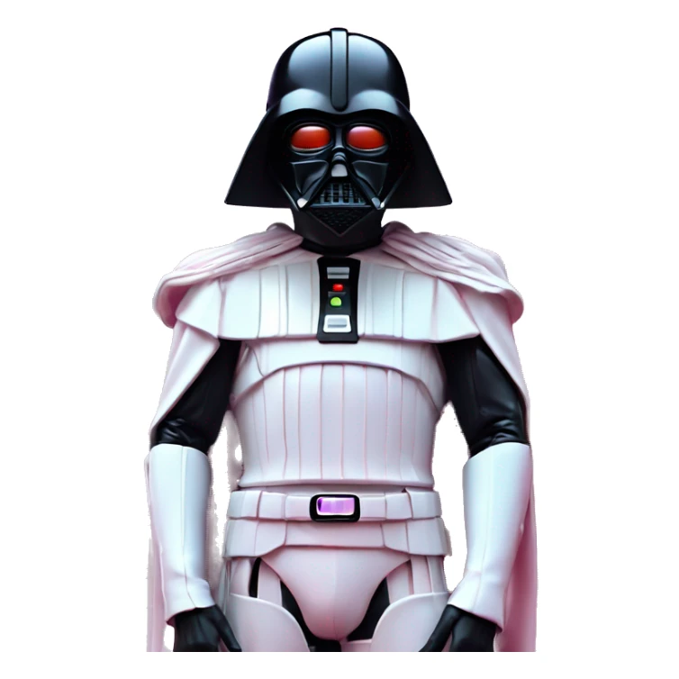 Synthwave Vader in Hermes style, oil paint, epic eyes, intricate lips, exquisite pose, beautiful, desirable, logical, Midsommar  sticker