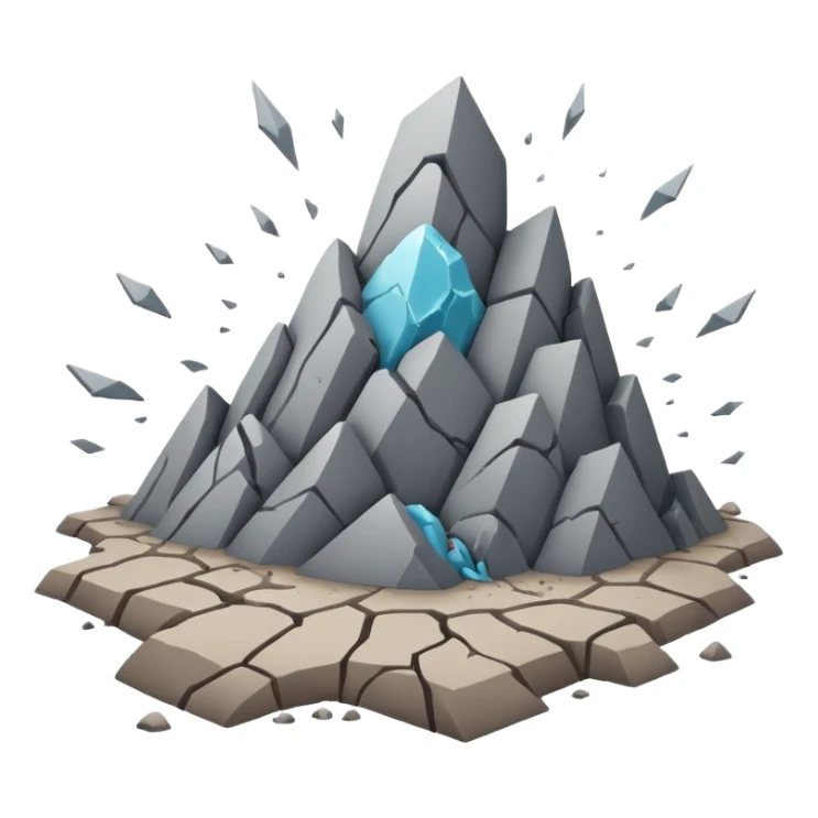 Earthquake image sticker