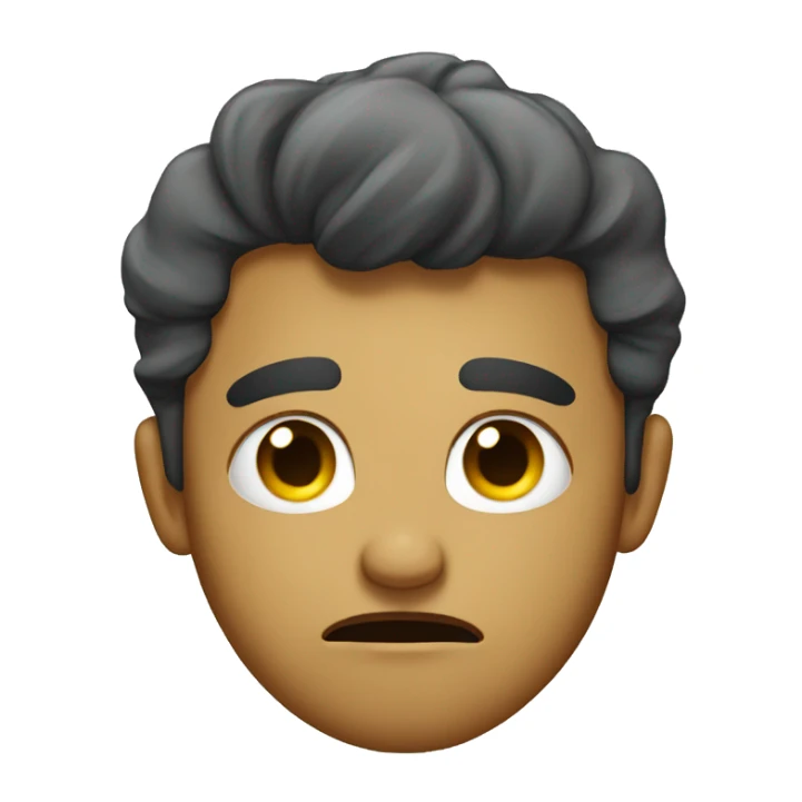 Star with a frowny face sticker