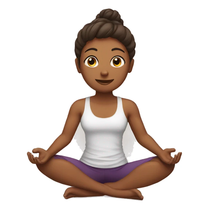 yoga sticker