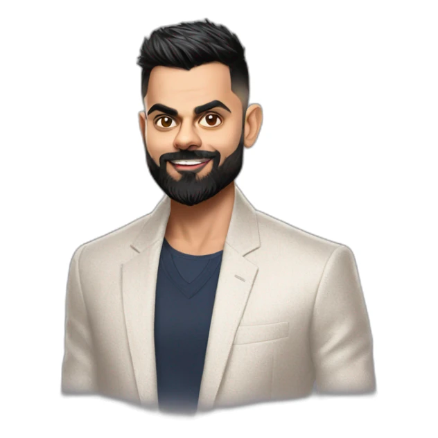 virat kohli in fashion sticker