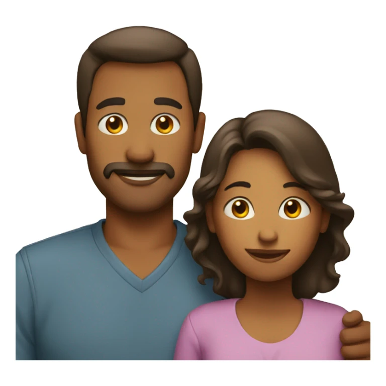 father and mother sticker