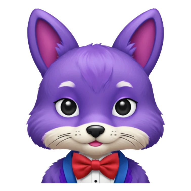 Bonnie(blue) from the Five Nights At Freddy's movie sticker