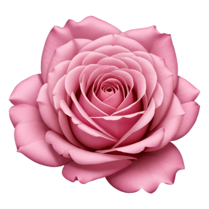 Polaroid photo of a pink rose  sticker