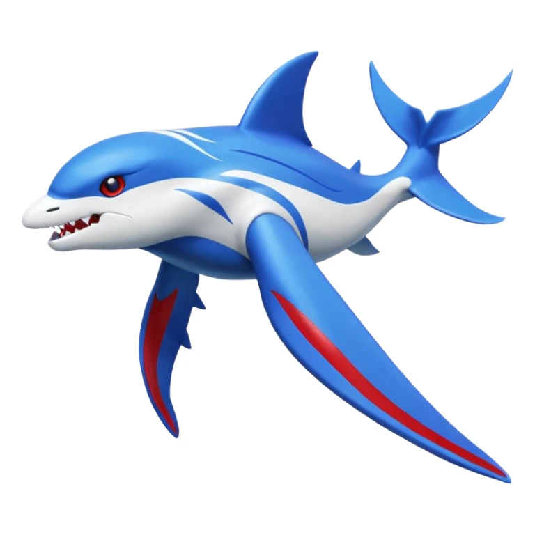 Silvally-Kyogre-Latios-Fakémon-hybrid-creature (full body)  sticker