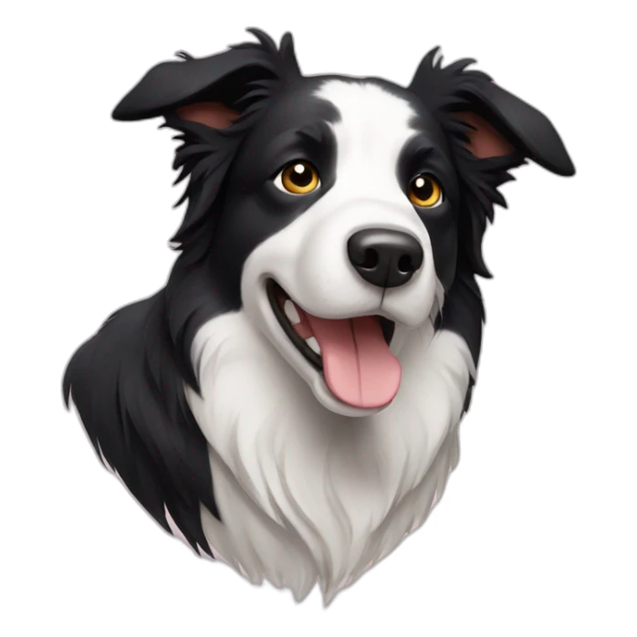 Border collie sticker
