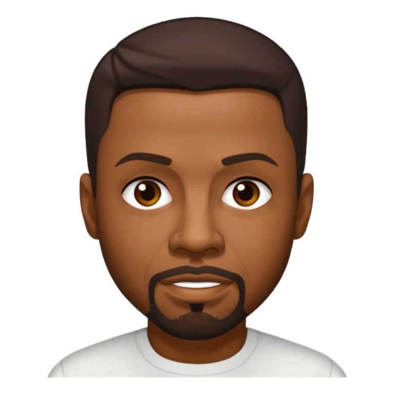 Keith Sweat (b.1961) with dark brown hair sticker