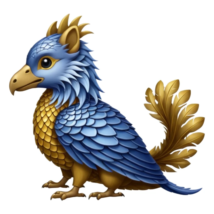 medieval animal sticker