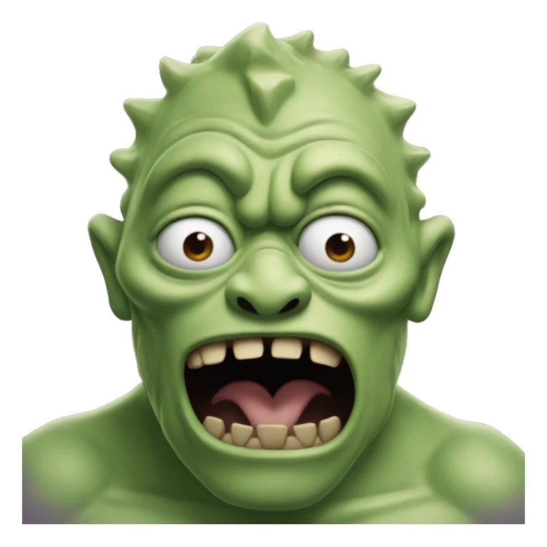 Grimcutty monster from movie sticker