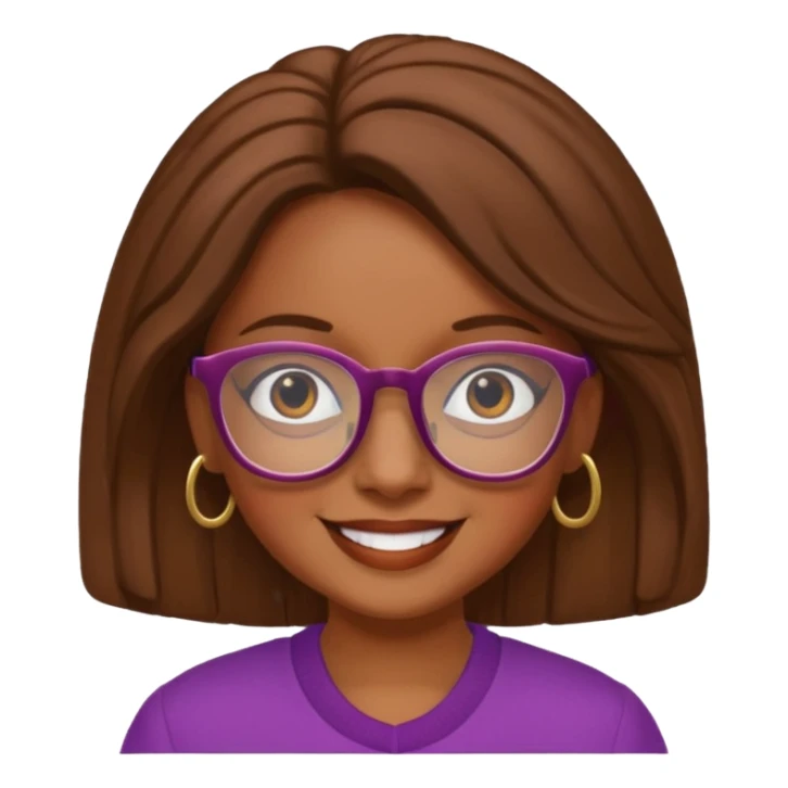 Mirabel with glasses  from the Encanto Movie sticker