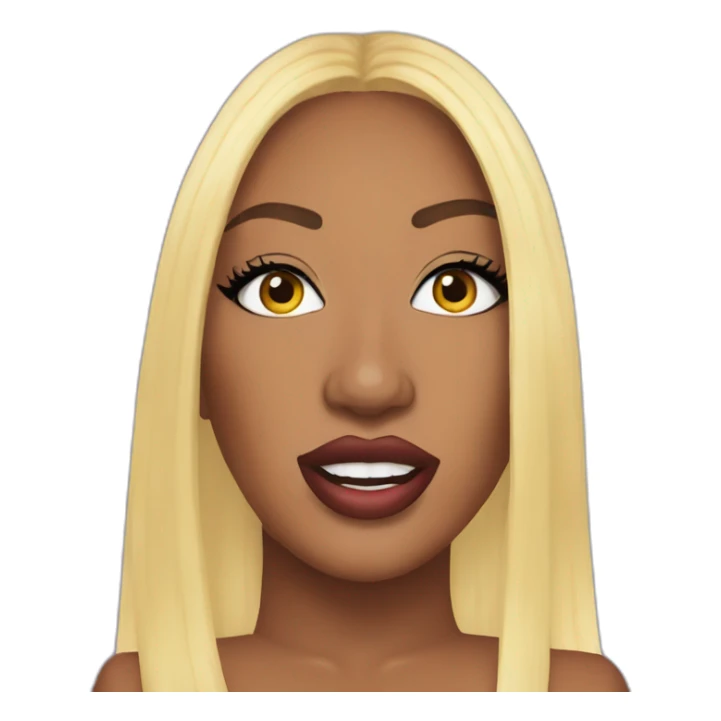 Tina snow (megan thee stallion) flag sticker