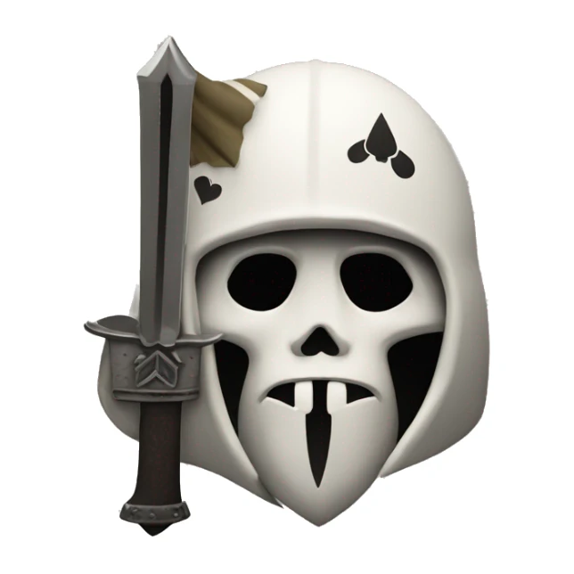 ace of spades with spartan sticker