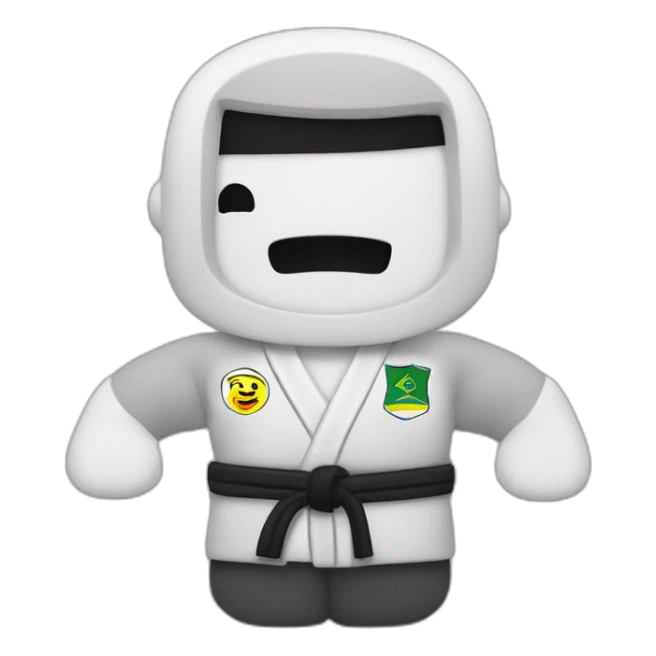 brazilian jiu-jitsu sticker