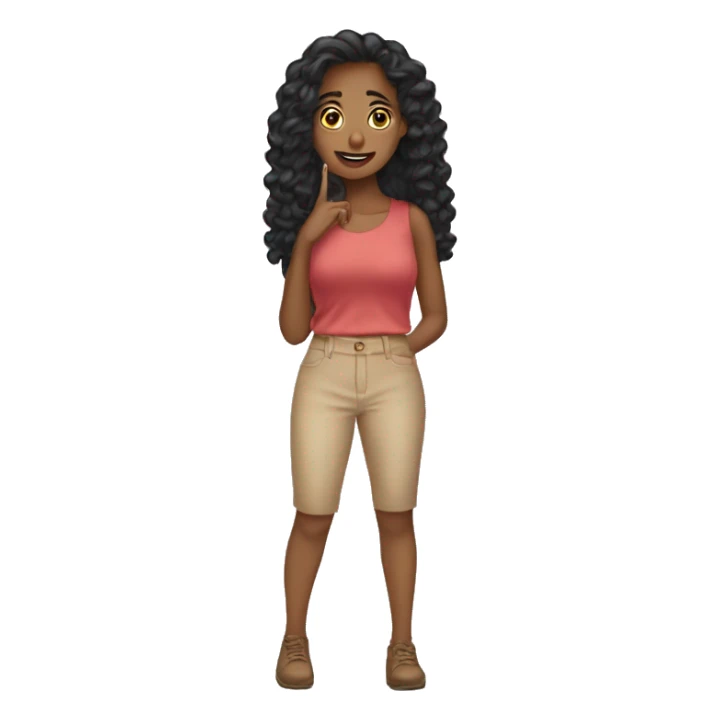 Quiero unos emojis femeninos  sticker