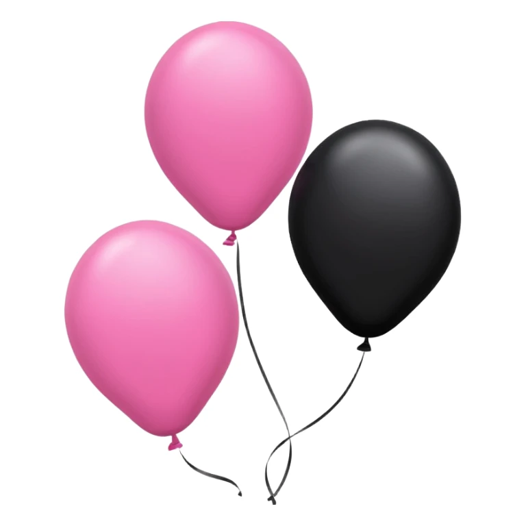 Happy Birthday in Pink and Black  sticker