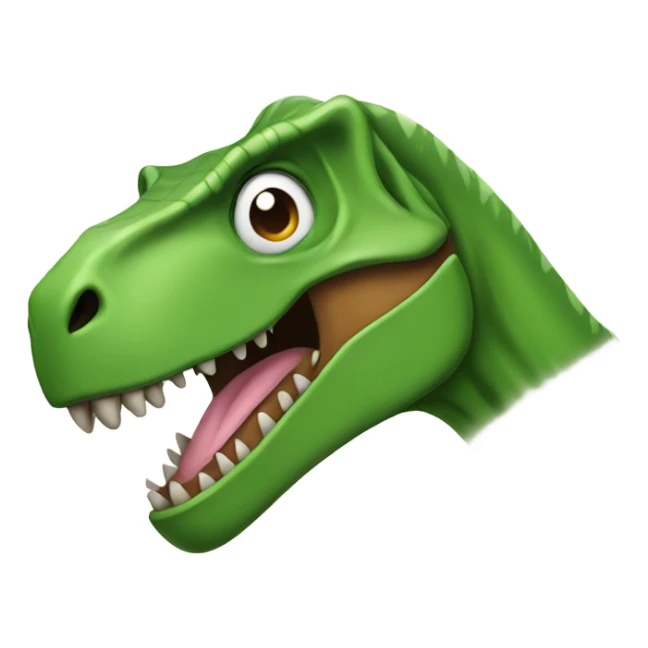 T-rex loving sticker