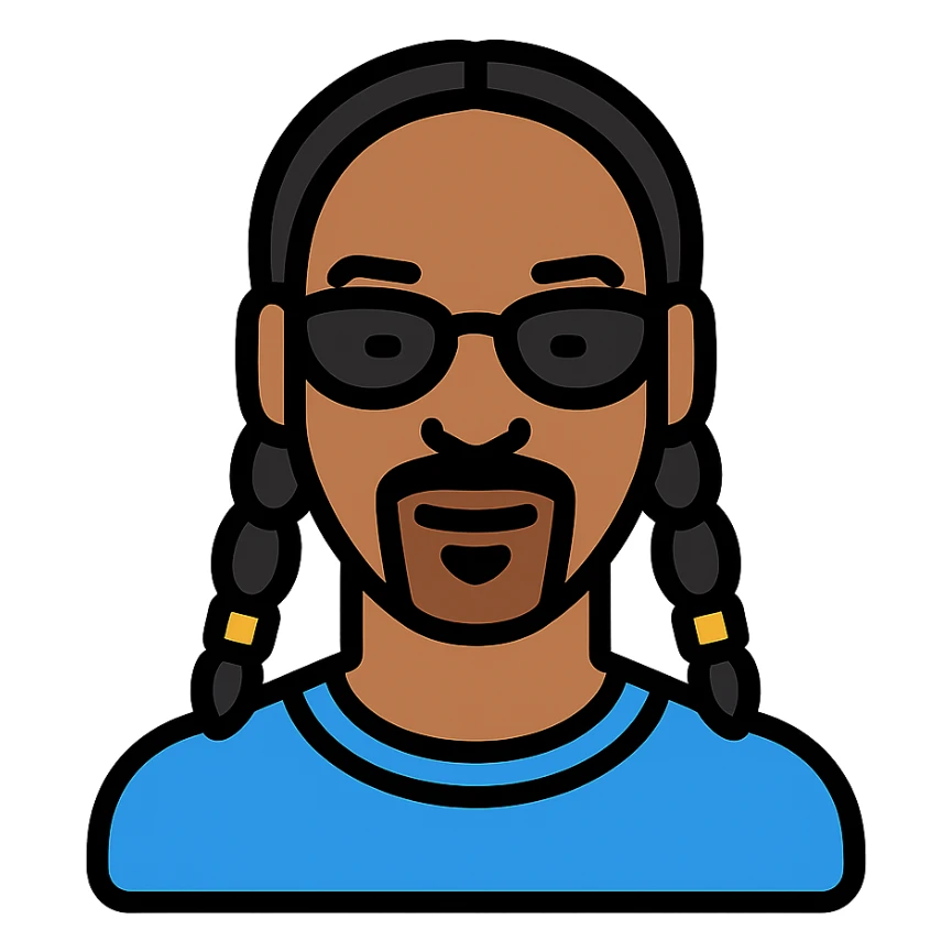 Snoop Dogg sticker