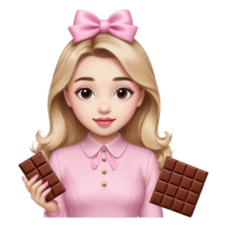 Sabrina carpenter sweet tooth perfume (shaped liked a light pink chocolate bar)  sticker