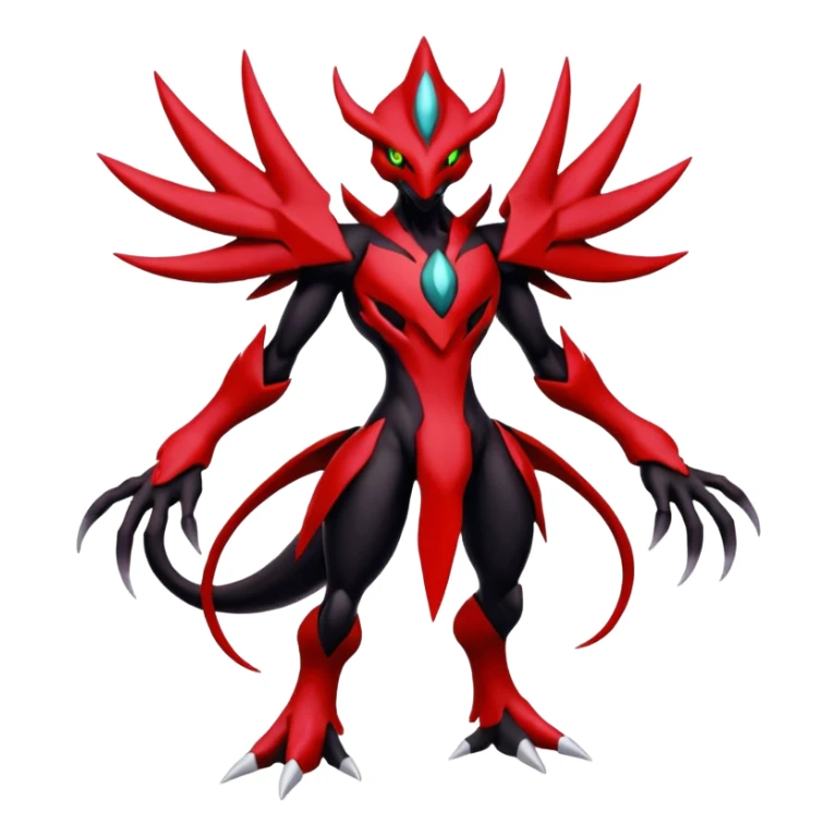 Inteleon-Scizor-Darkrai-Pokémon-Fusion, full body sticker