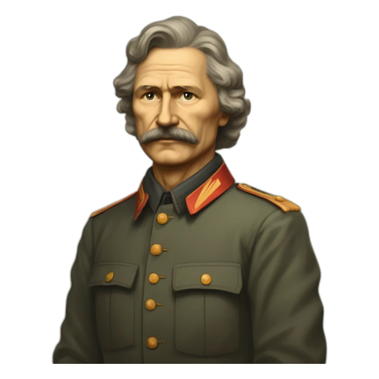 Le révolutionnaire communiste Léon Trotski jeune sticker