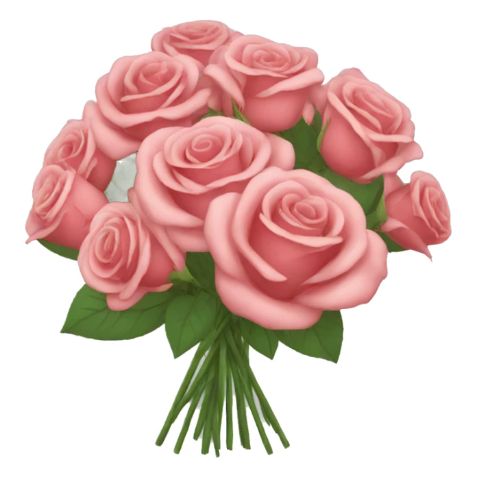 roses bouquet sticker