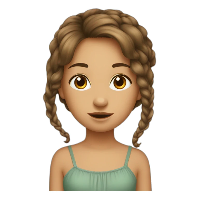 Couple gars petit fille grande sticker