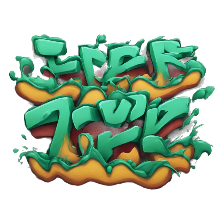 Graffiti text: Fidesz sticker