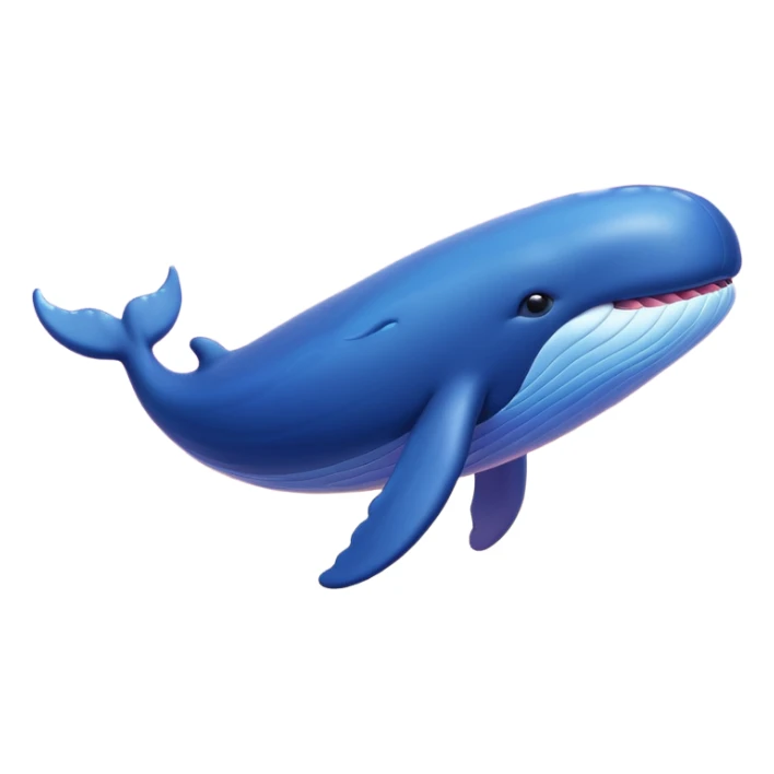 Sky Whale – Gigantic whale drifting among pastel sunset clouds. sticker