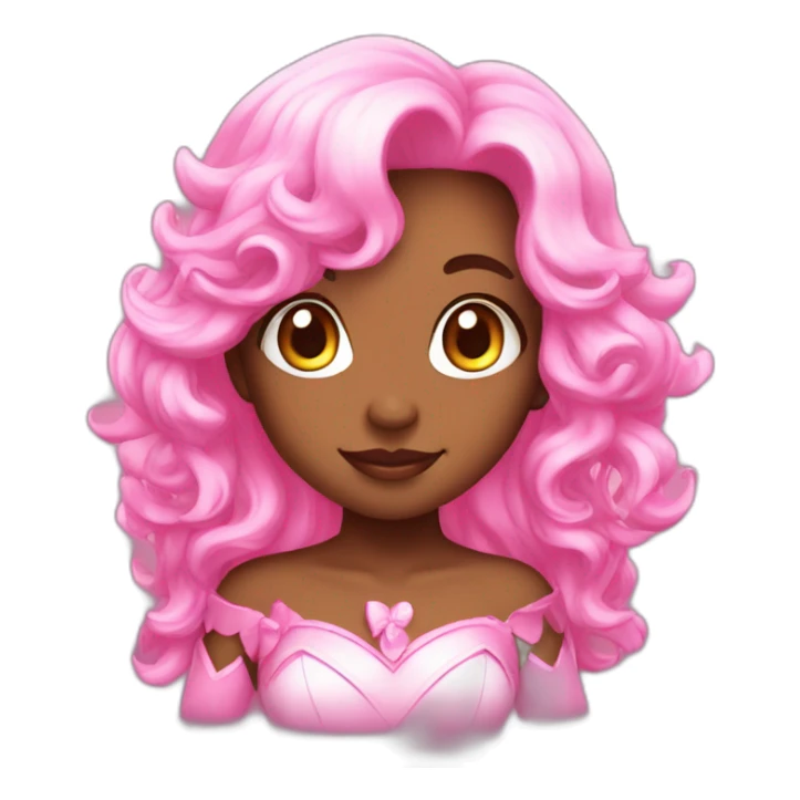 Cute Pink magical girl sticker