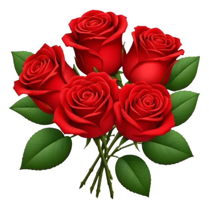 bouquet of roses sticker