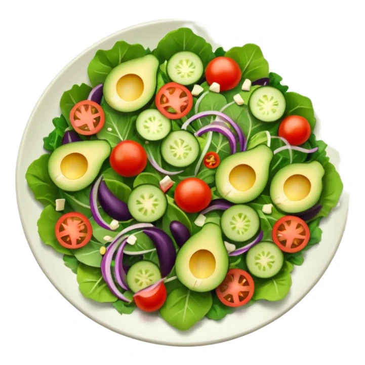 selam ben healt welness için salata istiyordum sticker