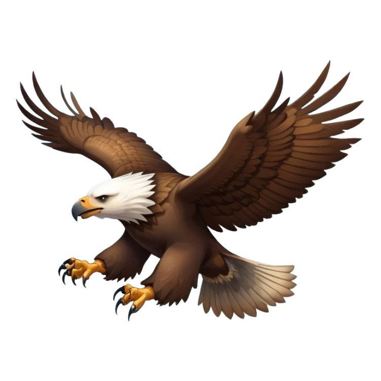 Imagine a majestic bear soaring through the sky, its powerful body covered in lifelike fur while massive, eagle-like wings spread wide. Each feather is meticulously detailed, capturing movement as it glides through wispy clouds. Its deep eyes exude wisdom and serenity, blending earthly strength with celestial grace in a breathtaking fusion of nature and fantasy.








 sticker