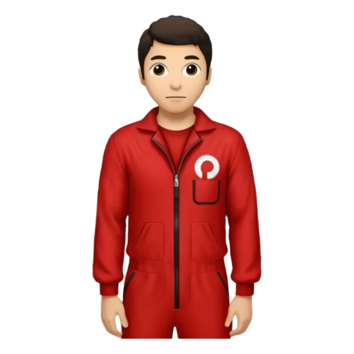 Tokyo in the la casa de papel TV show sticker