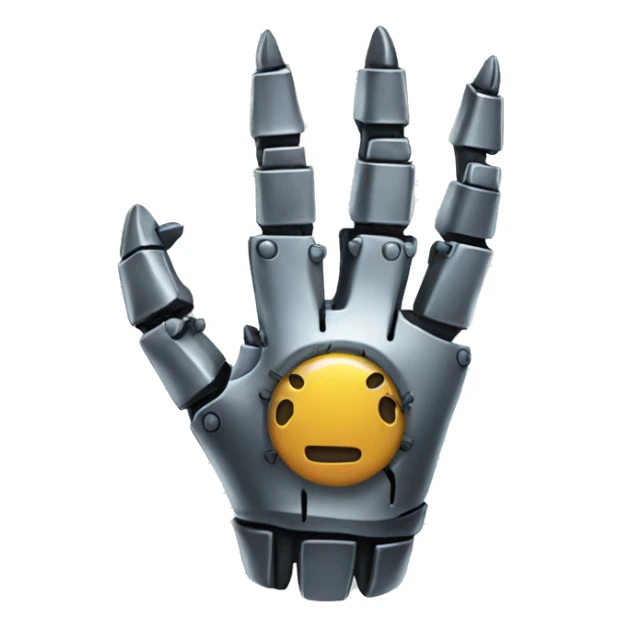 robot claw sticker