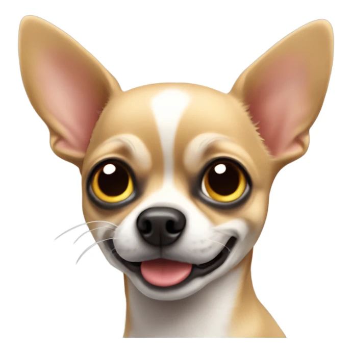 Un perito chihuahua en posición de jugar sticker