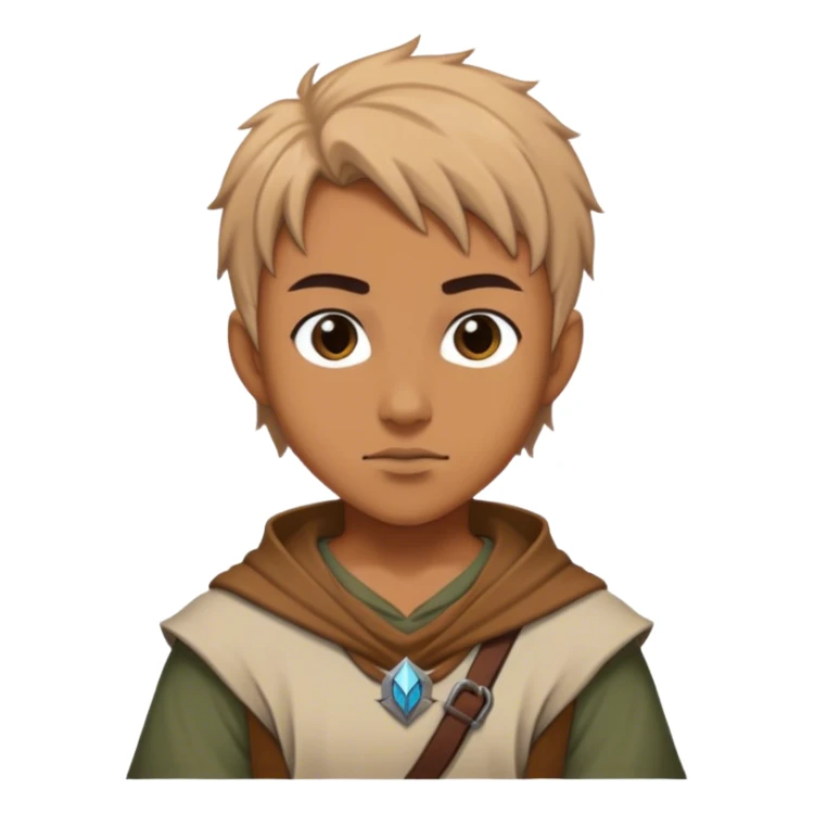 Outfit worn by a DnD themed character, casual sticker