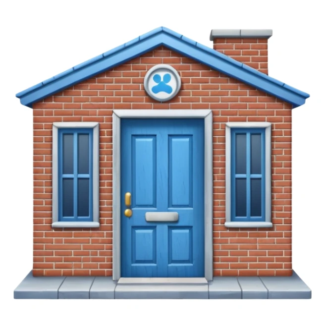 petshop building with a sign "petshop" sticker