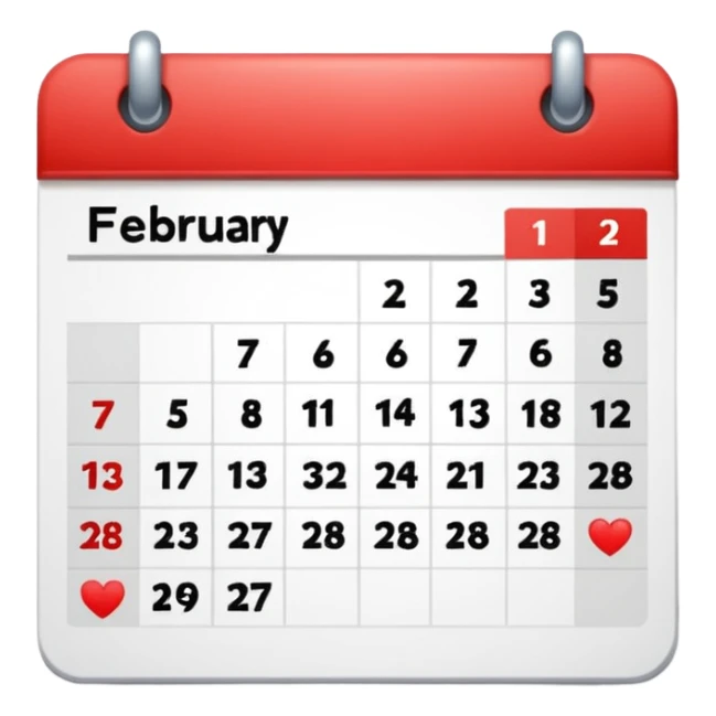 fecha del dia 11 de febrero de 2026 sticker