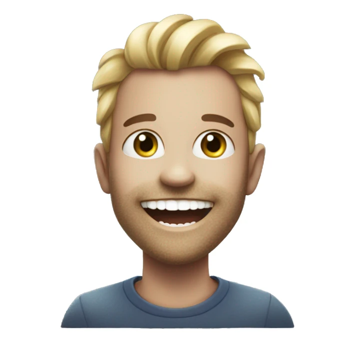 
size, beautiful teeth that sparkle and a smile, with 0€ sticker