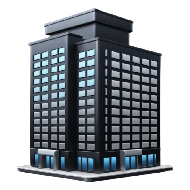 The dark building of the vodka building sticker