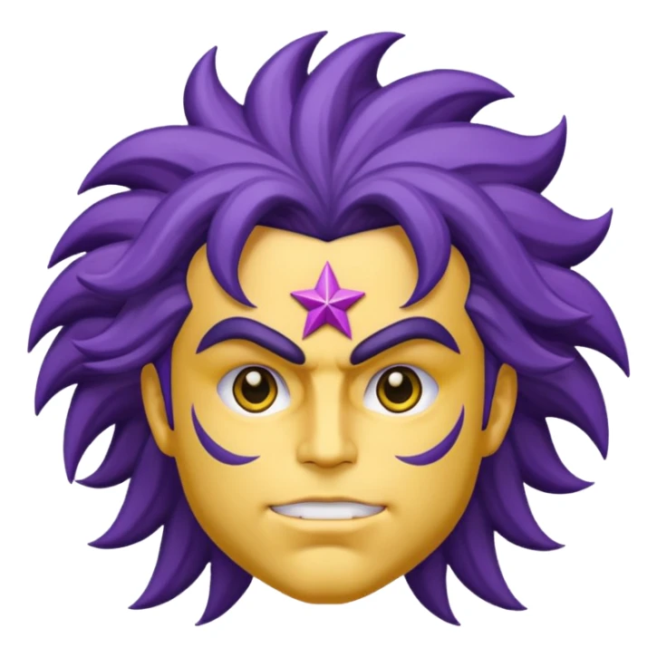 J’aimerais que tu me crées un emoji sur star Platinum dans jojo bizarre Adventure sticker