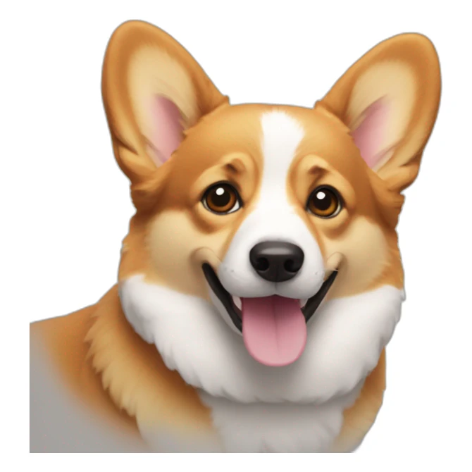 corgi-but sticker