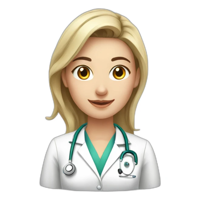 A medical female student at damascus university sticker