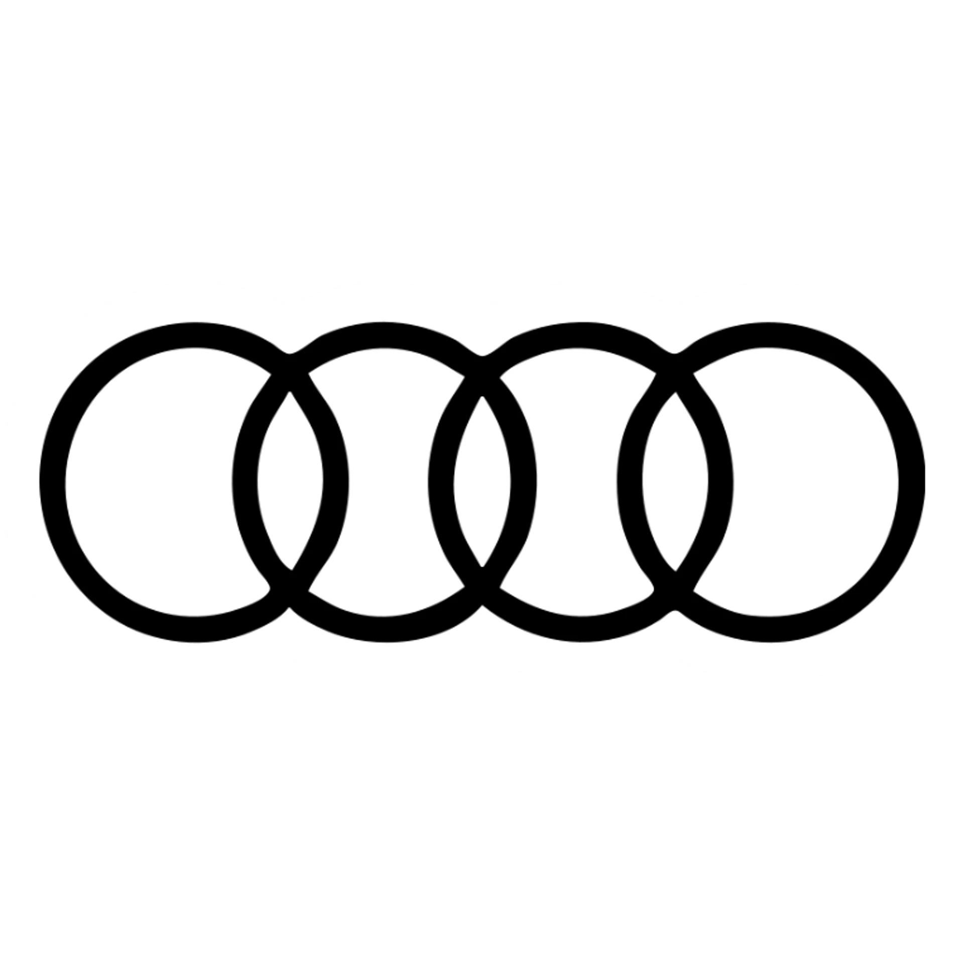 Audi logo sticker