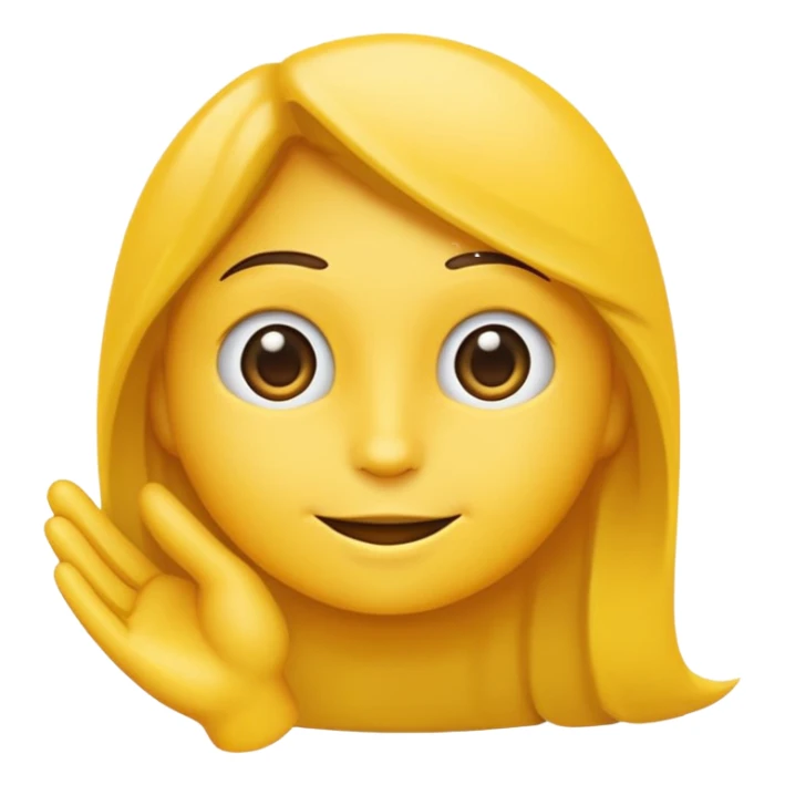 emoji qui sourit et qui donne un doigt d’honneur  sticker