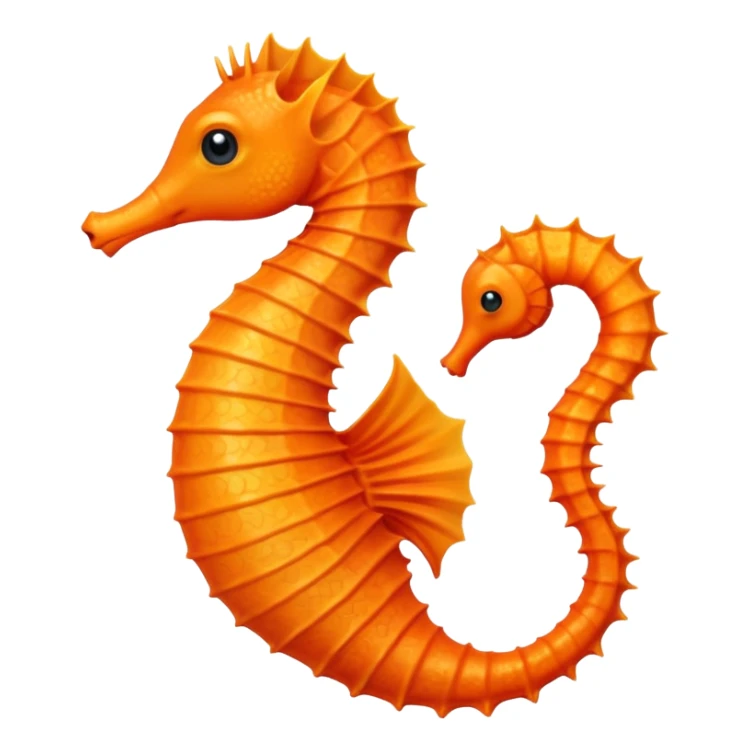 Seahorse emoji sticker